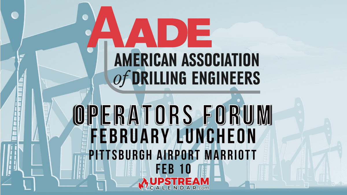 2022 AADE Pennsylvania Operators Forum Upstream Calendar