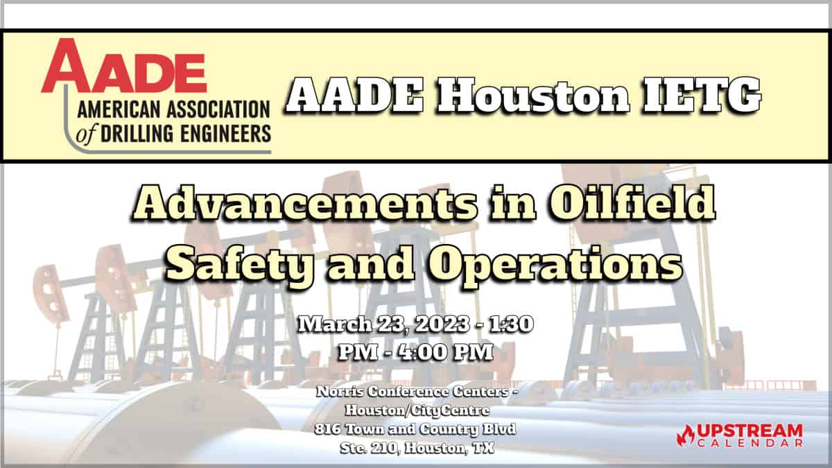 2023 Oil and Gas Events Houston Oilfield Calendar