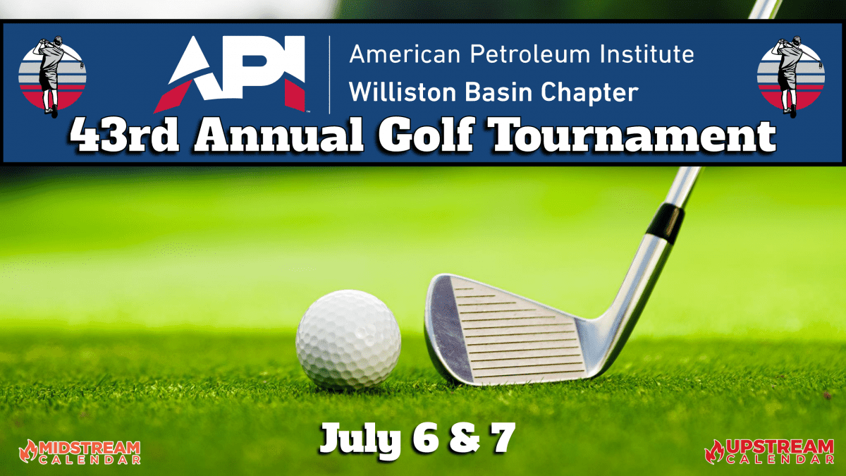 43rd Annual API Golf Tournament July 6, 7 2023 Williston, ND