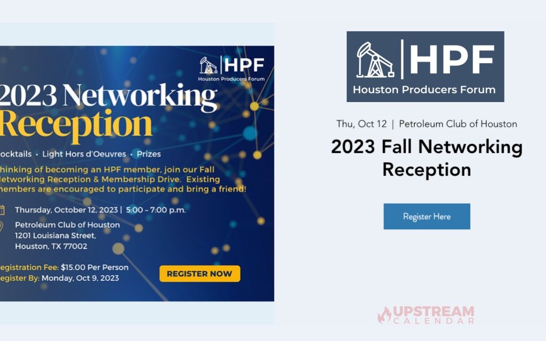 Houston Producers Forum Fall Networking Reception October 12, 2023 – Houston