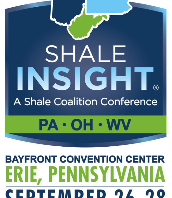 Shale Insight Conference 2023 September 26-28 – Erie, PA