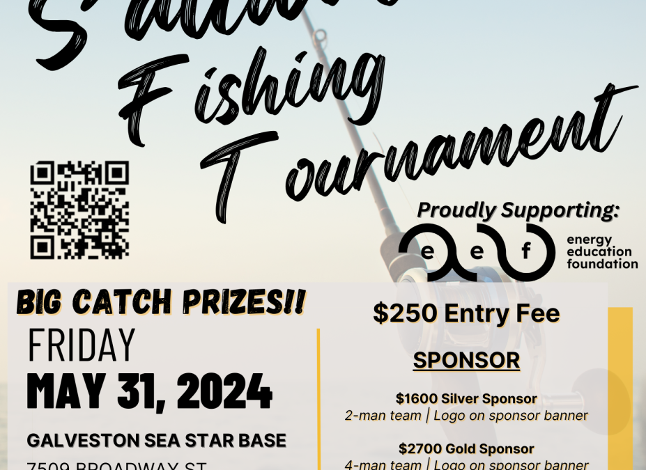 Register Now for the AADE Houston Saltwater Fishing Tournament – May 31, 2024 – 30th Annual – Galveston