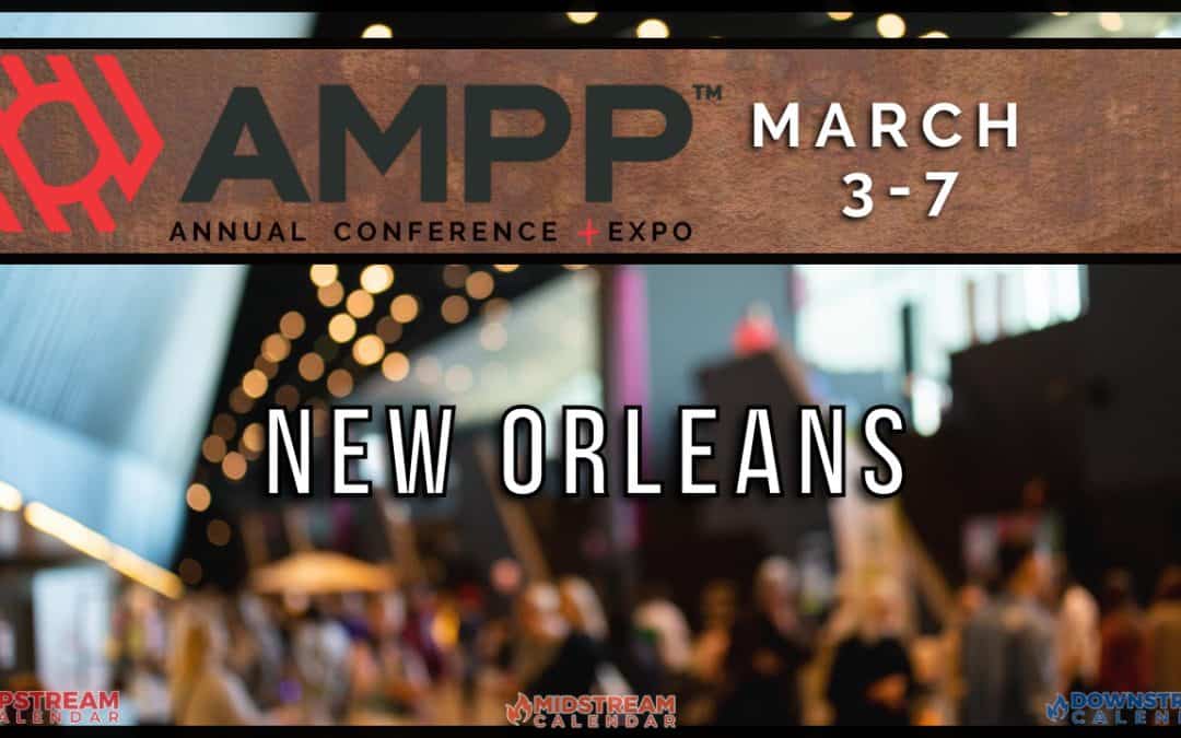 2024 AMPP Annual Conference March 3-7 – New Orleans
