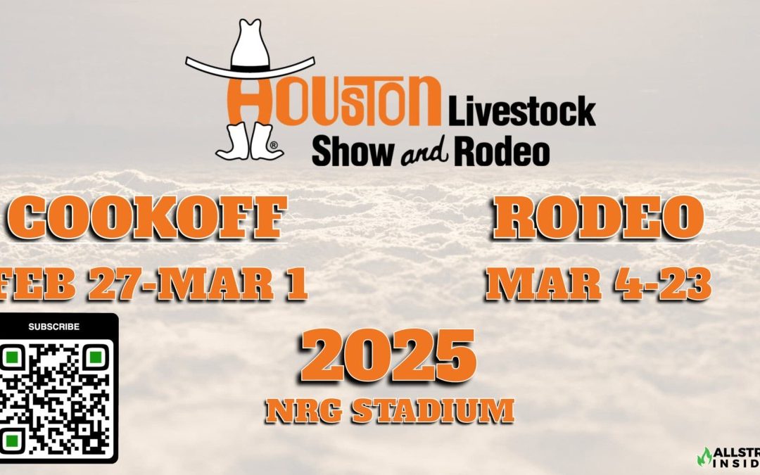 2025 Houston BBQ Cookoff and Houston Livestock Show and Rodeo HSLR Lineup & info – Feb 27-Mar 23 – More coming soon