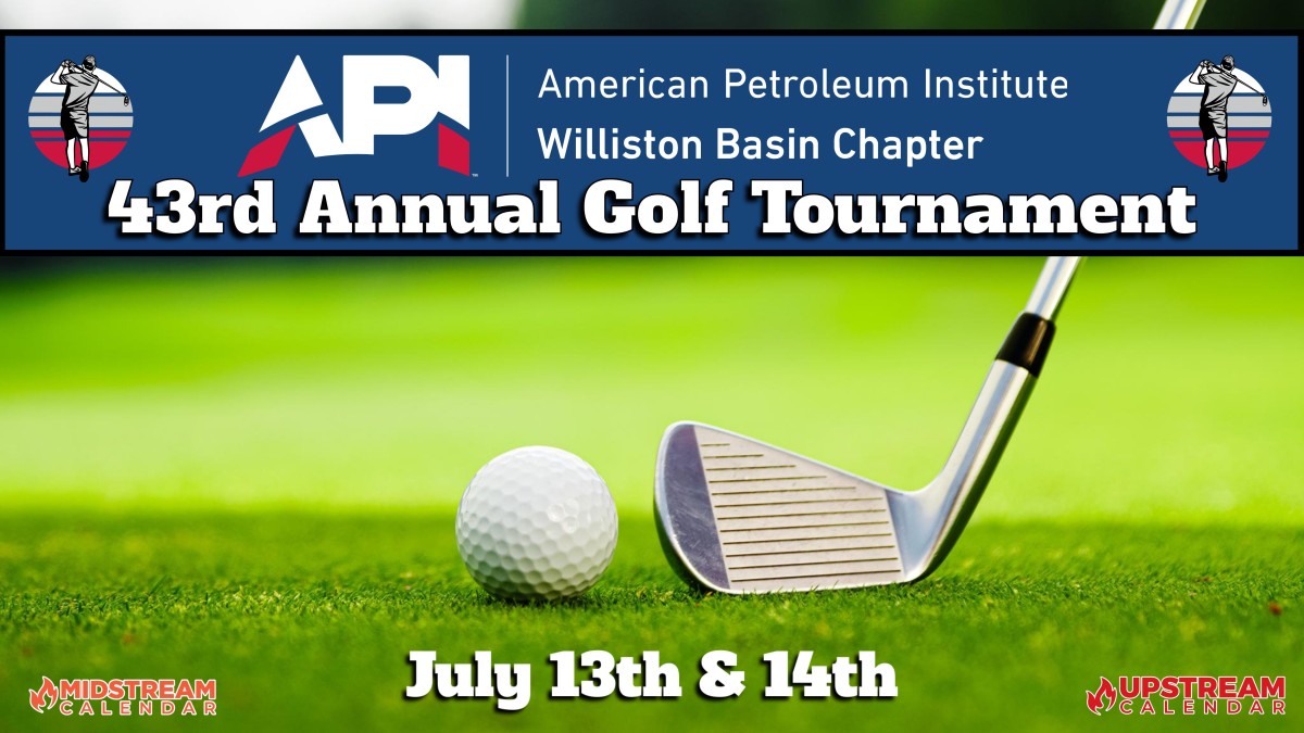 43rd Annual Api Golf Tournament Williston Basin Upstream Calendar