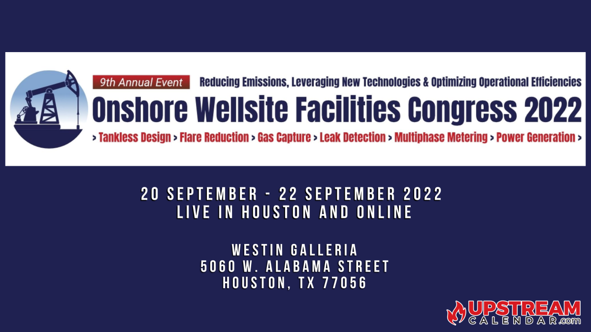 Onshore Wellsite Facilities Congress 2024 Corene Rafaelia