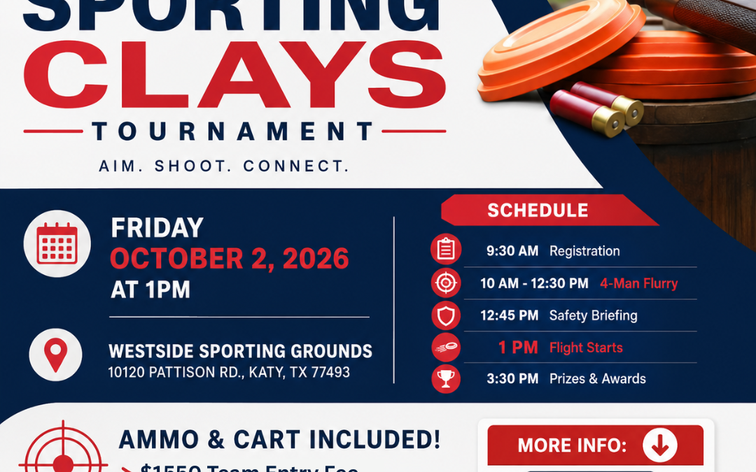 Register Now for the American Association of Drilling Engineers (AADE) Houston 2026 Annual Sporting Clays Tournament – Oct 2, 2026 – Katy, TX