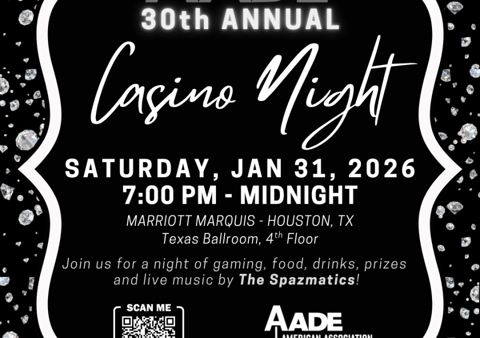 Register Now for the American Association of Drilling Engineers (AADE) Houston 30th Annual Casino Night – January 31, 2026 – Houston, TX