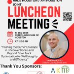 Register Now for the AADE Houston Luncheon - Jan 14, 2025 - Houston, Tx