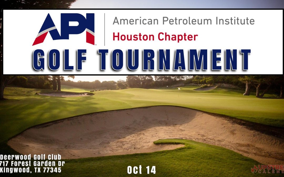 Register Now for the API Houston Golf Tournament October 14, 2024 – Kingwood