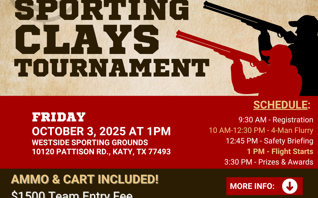 Register Now for the AADE Houston Clay Shoot – October 3, 2025 – Katy, TX