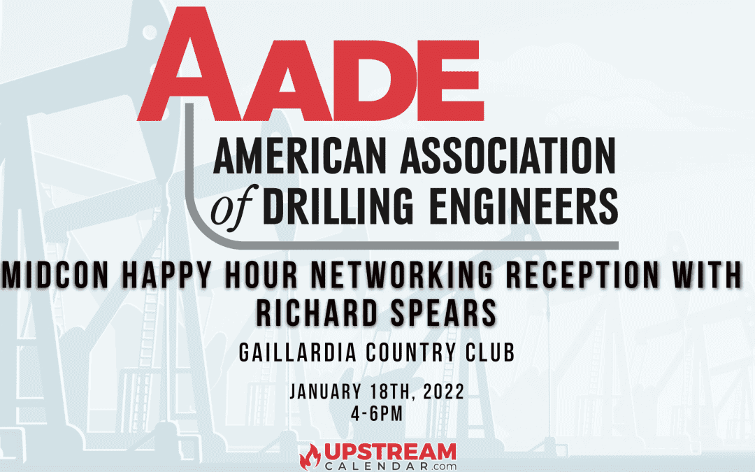 Register now for AADE MidCon Happy Hour Networking Reception with Richard Spears Jan 18th-OKC