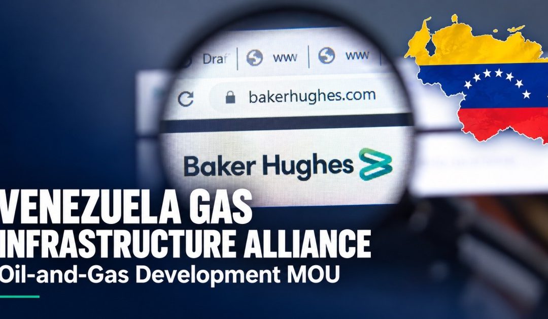 Baker Hughes Signs Venezuela Gas Infrastructure Alliance and Oil-and-Gas Development MOU