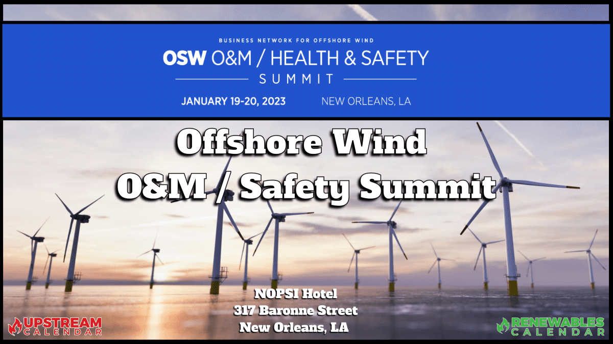 The offshore wind farm O&M procedures