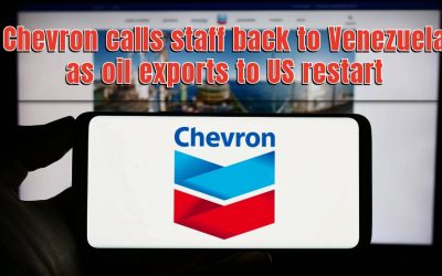 Chevron calls staff back to Venezuela as oil exports to US restart