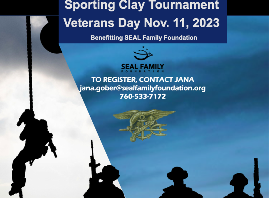 Register Now for the Chevron Houston Veteran Employee Network Sporting Clays Tournament November 11, 2023 – Houston – Benefitting SEAL Family Foundation