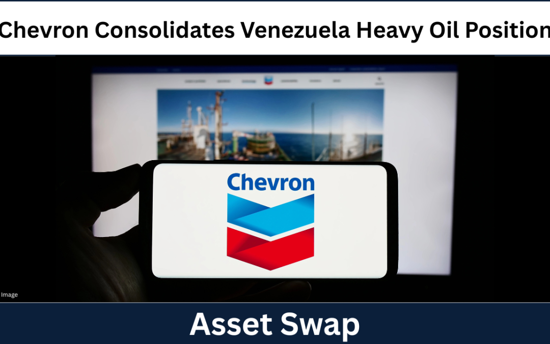 Chevron consolidates Venezuela heavy oil position in asset swap