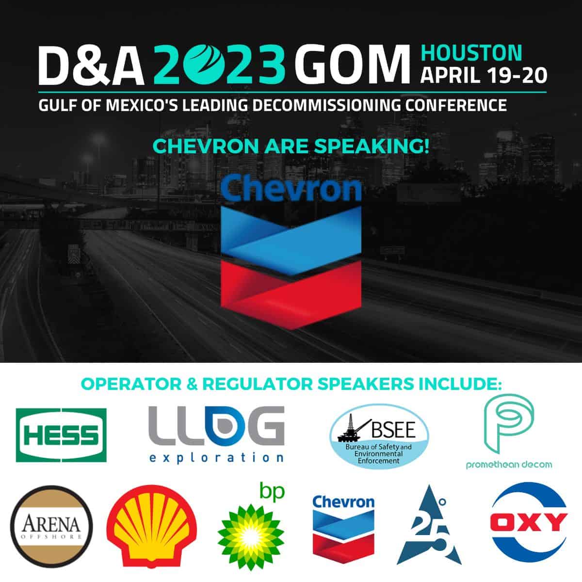 Register Now for the D&A 2023 GOM conference) April 19