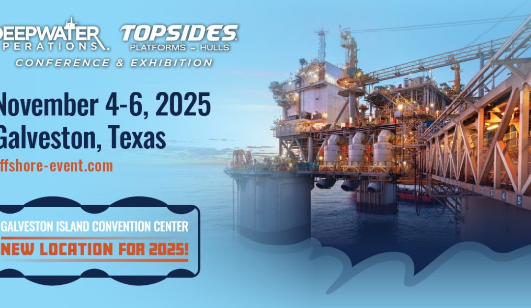 Register now for the Deepwater Operations Topsides Platforms & Hulls Conference & Expo November 4-6, 2025 Galveston