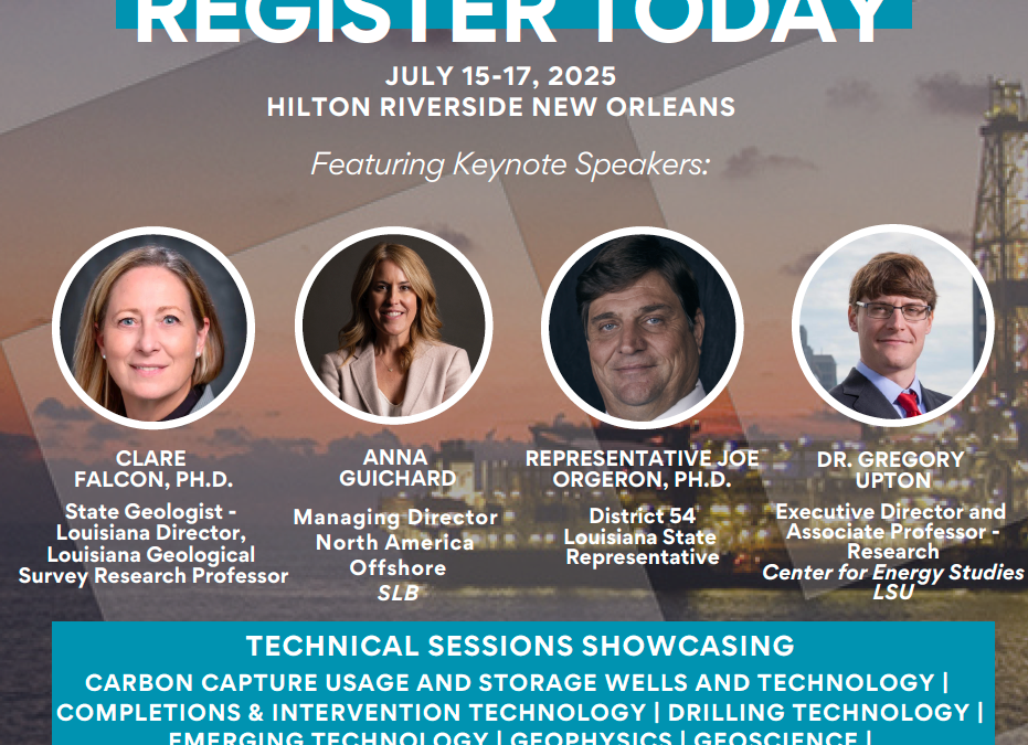 Register Now for Deepwater Technical Symposium July 15 – July 17, 2025 – New Orleans