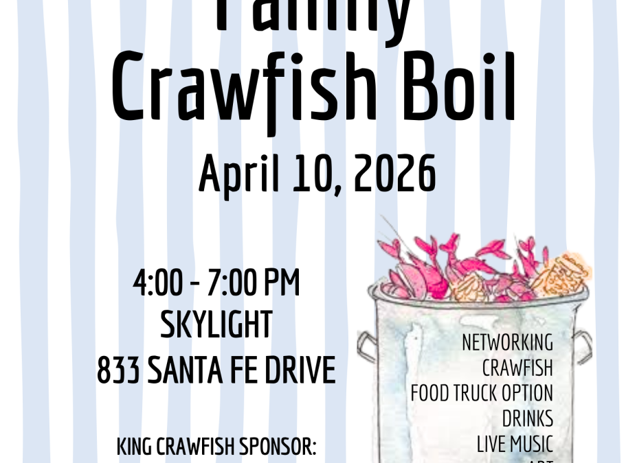 Register Now for the Denver Petroleum Club (DPC) Annual Family Crawfish Boil – April 10, 2026 – Denver, CO