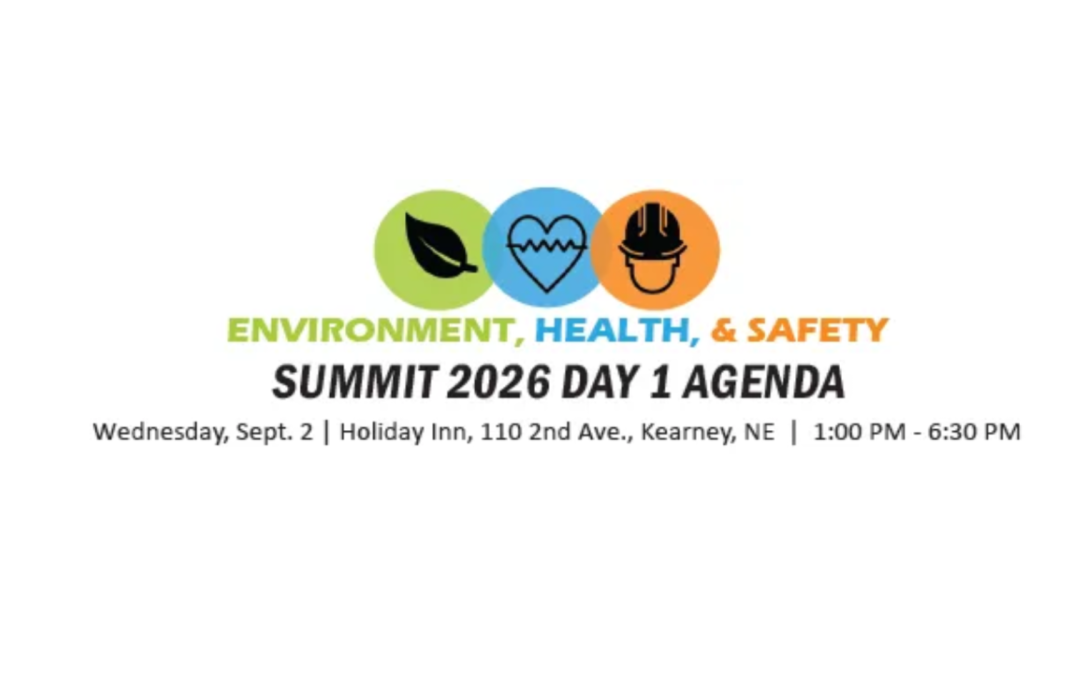 Register Now for the Nebraska Ethanol Board EHS Summit 2026 – Sept 2 – Sept 3, 2026 – Kearney, NE