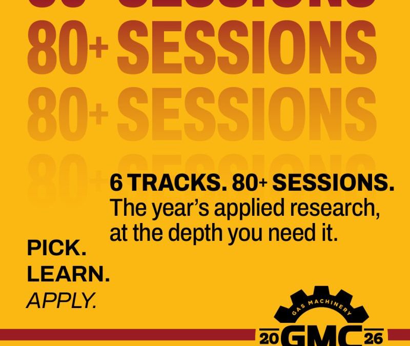 Register Now for the Gas Machinery Conference 2026 – Oct 4 – Oct 7, 2026 – Indianapolis, IN