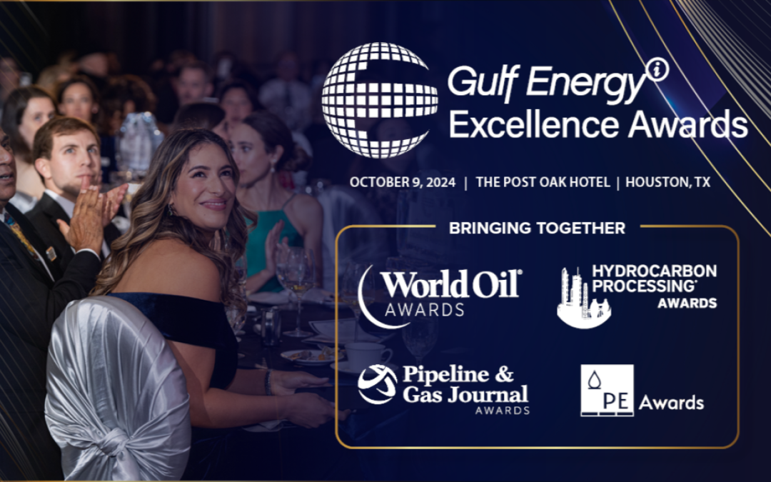 Register now for the Gulf Energy Information Excellence Awards October 9, 2024 – Houston