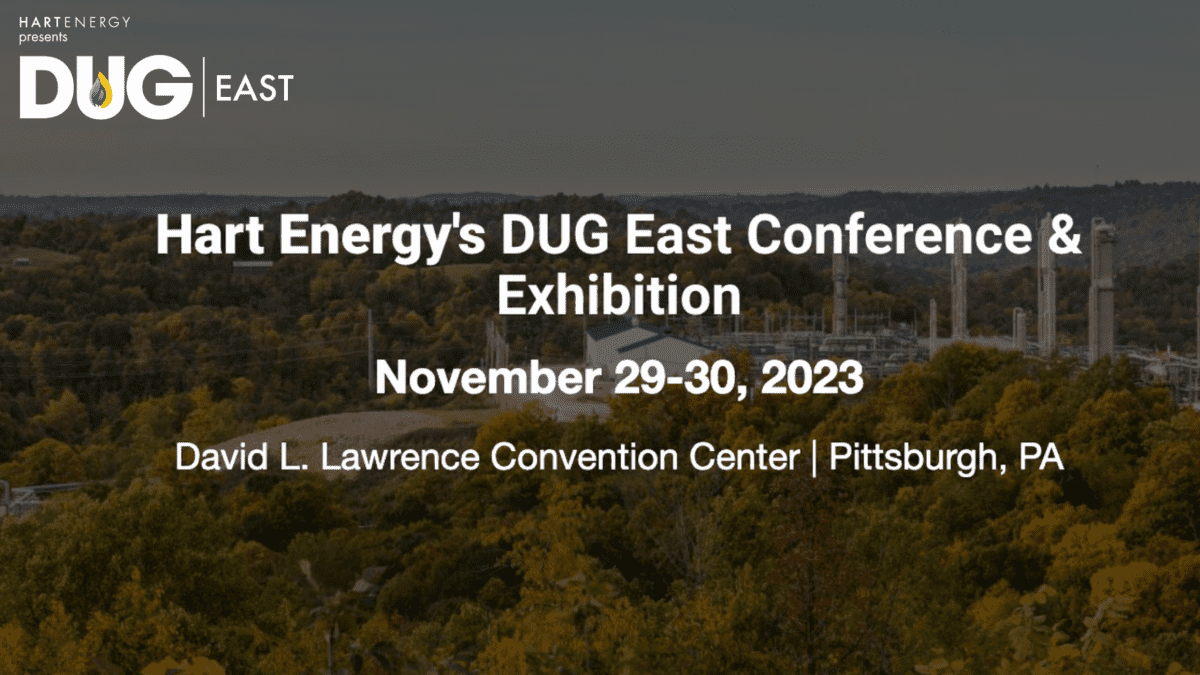 Register Nor for the Hart Energy’s DUG East Conference & Exhibition