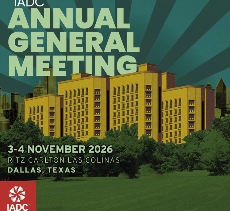 Save The Date IADC 2026 Annual General Meeting – November 3-4, 2026 – Dallas, TX