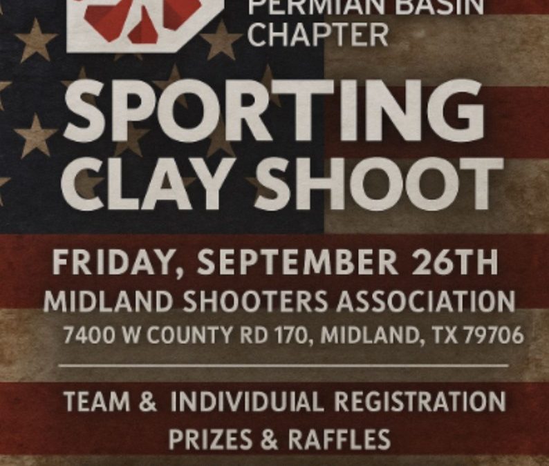 SAVE THE DATE: IADC Permian Basin Clay Shoot – September 26, 2025 – Midland, TX