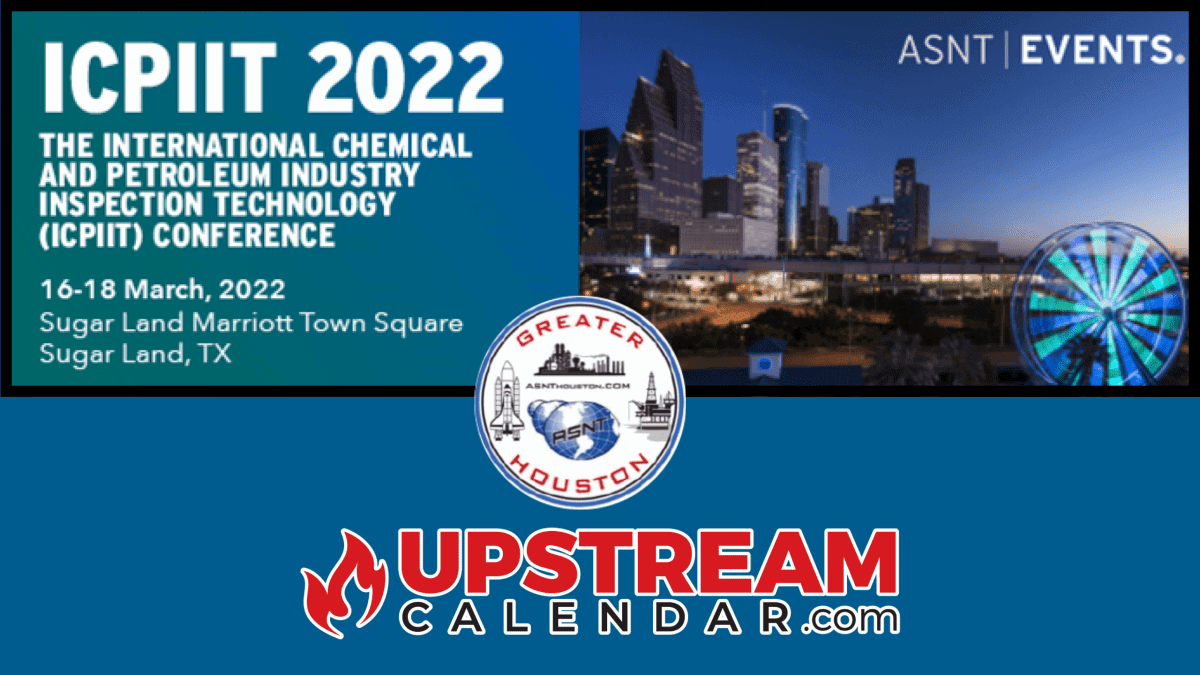 Upstream Oil and Gas Events Houston Inspection Integrity and Reliability