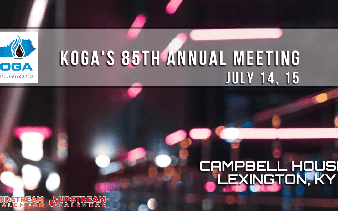 KOGA 85th Annual Meeting July 14, 15 – Kentucky