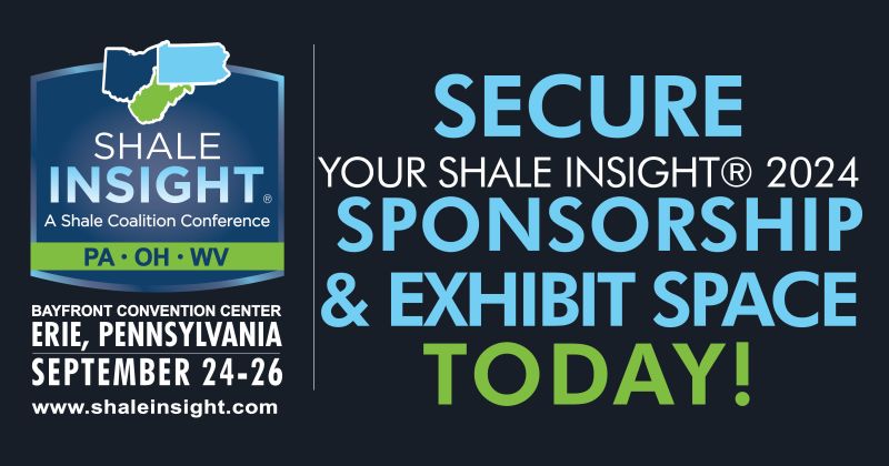 Register Now for the Marcellus Shale Coalition Shale Insight Conference Sept 24-26th, 2024 ~ Erie, Pennsylvania