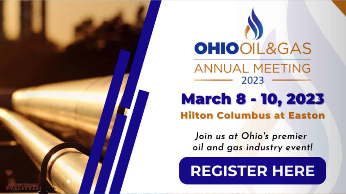 Register Now for 2023 OOGA Annual Meeting from Ohio Oil & Gas