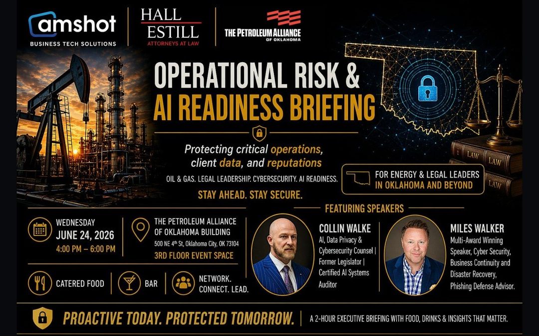 Register Now for the Operational Risk & AI Readiness Briefing 2026 – June 24, 2026 – OKC