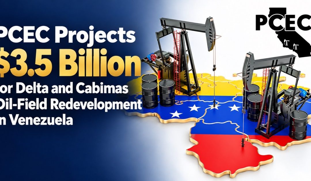 PCEC Projects $3.5 Billion for Delta and Cabimas Oil-Field Redevelopment in Venezuela