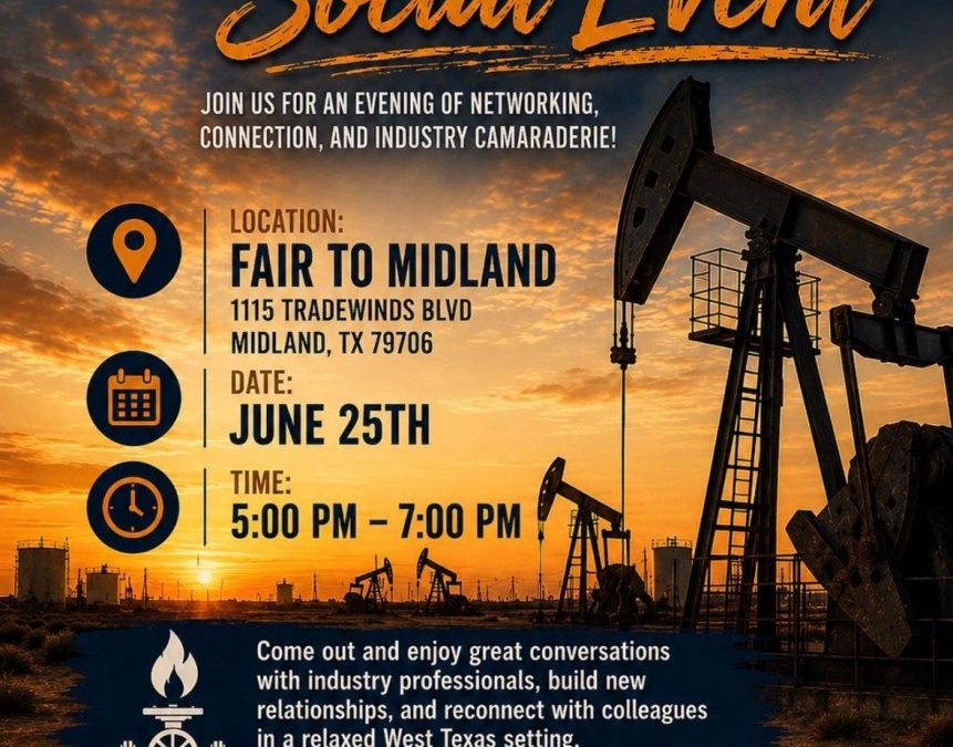 Register Now for the PVF Roundtable West Texas Social Event – June 25, 2026 – Midland, TX
