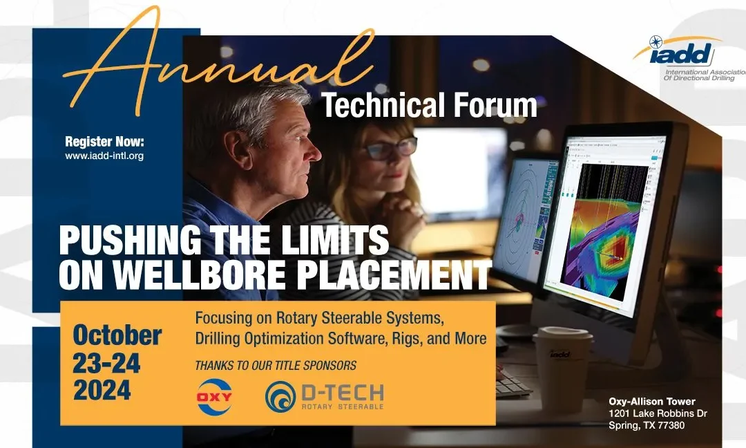 Register Now for th IADD Annual Technical Forum Oct 23 – Oct 24, 2024 – Spring, TX