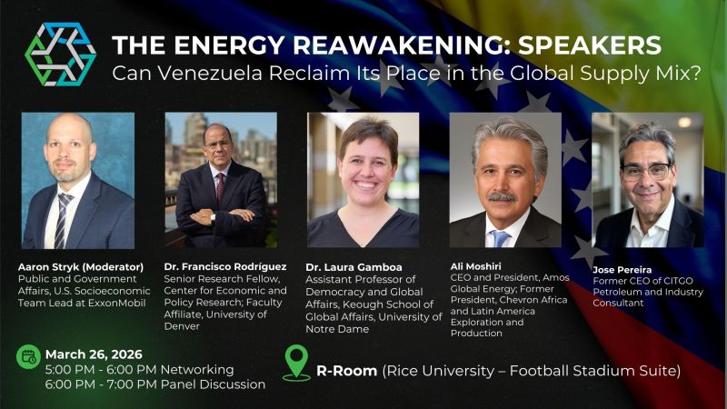 Register Now for the Rice Forum The Energy Reawakening – March 27, 2026 – Houston, TX