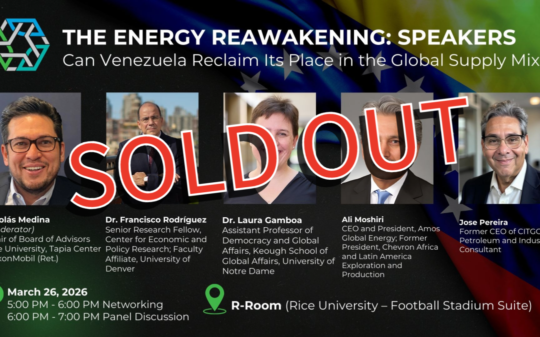 Register Now for the Rice Forum The Energy Reawakening – March 27, 2026 – Houston, TX
