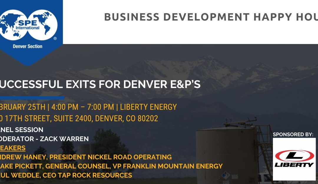 SPE Denver Business Development Happy Hour: February 25, 2026