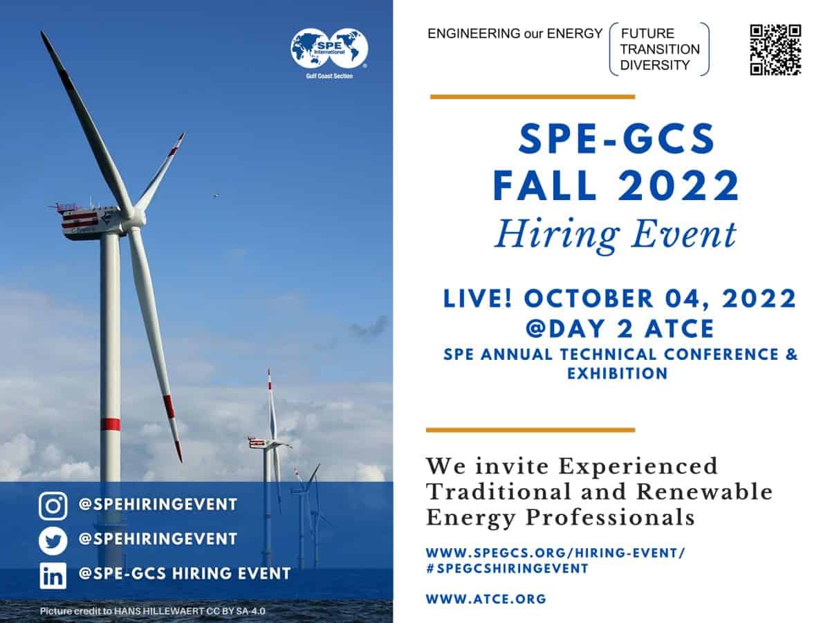 Register Now for the SPE Gulf Coast Chapter Fall Hiring Event day 2