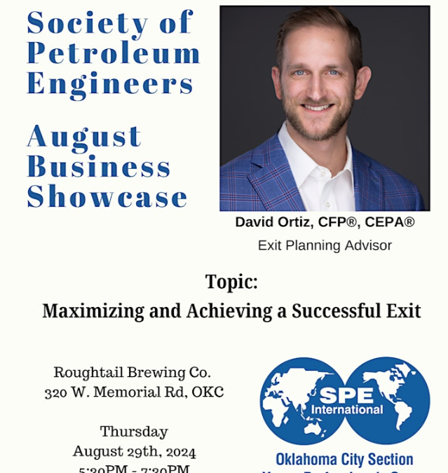 SPE OKC YP: August 2024 Small Business Showcase Aug 29, 2024 – OKC