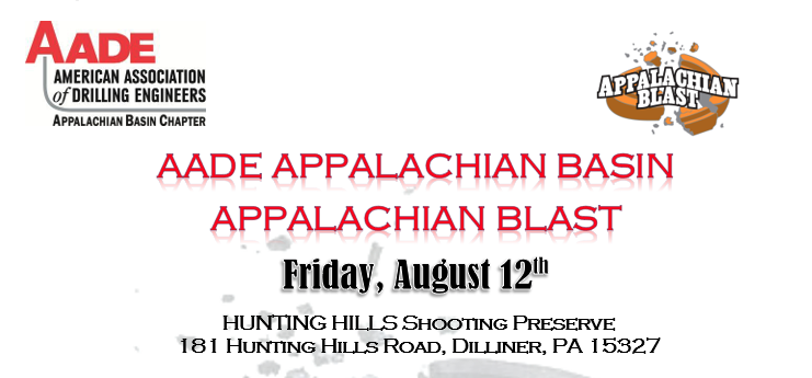 AADE Appalachian Blast Clay Shoot Aug 12th – Dilliner, PA