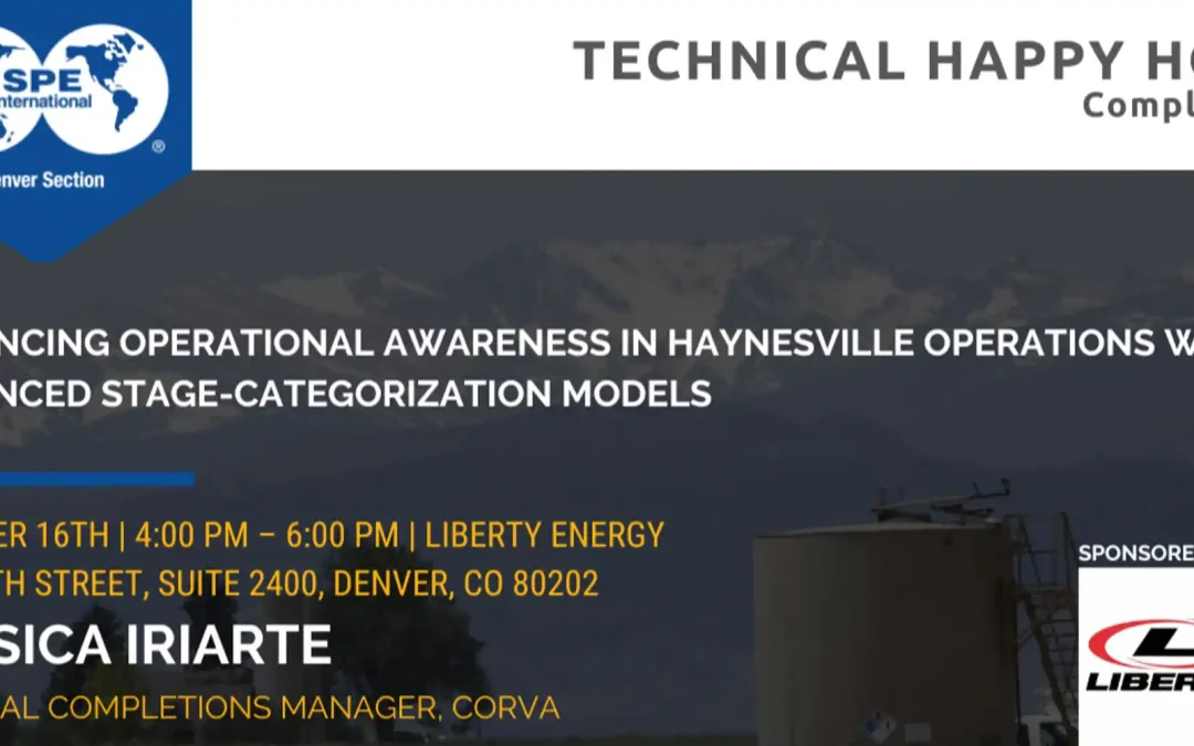 Register Now for the Society of Petroleum Engineers (SPE) Denver Technical Happy Hour – October 16, 2025 – Denver, CO
