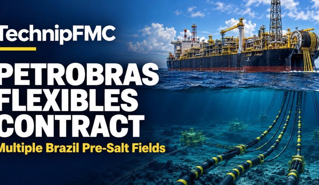 TechnipFMC Awarded Petrobras Flexibles Contract for Multiple Brazil Pre-Salt Fields