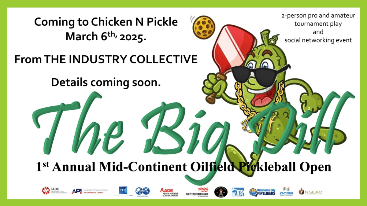 Register for the OKC: The Industry Collective Mid-Con Oilfield Pickleball Open March 6, 2025