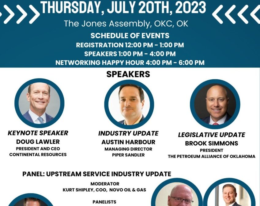 Register now for the Midcontinent Energy Forum July 20, 2023 – Oklahoma City