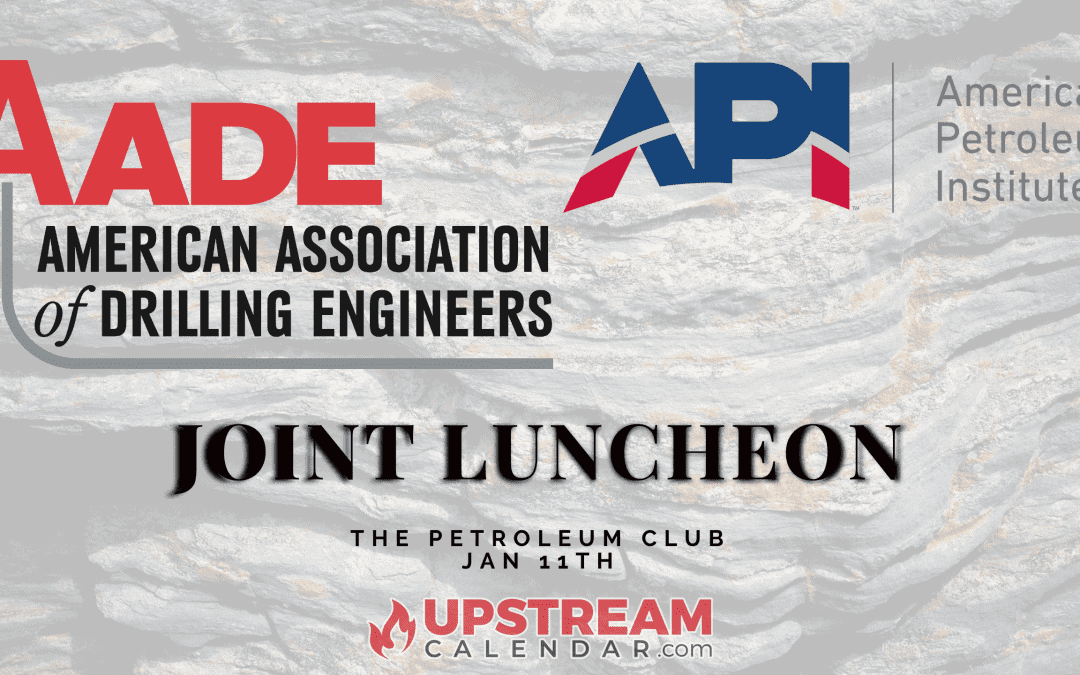 Register Today for AADE Houston / API Joint Luncheon – Jan 11